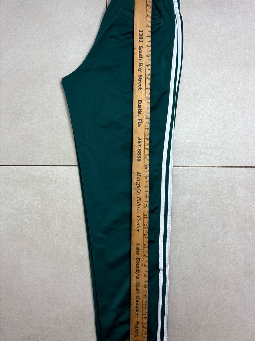 adidas Teal Green Three-Stripe Track Jacket and Pants - Picture 11 of 11